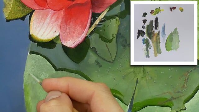 Lily Flower Tutorial Part 8