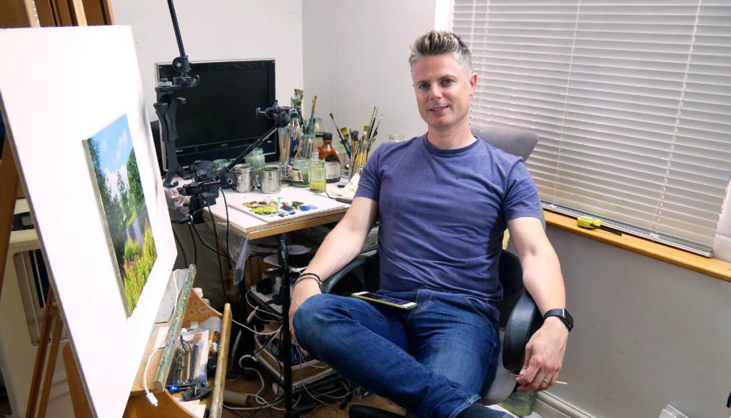 How to set up an oil painting studio - Michael James Smith Art School
